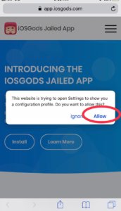 Как зарегистрироваться в iosgods app приложение