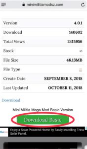 How to Hack Mini Militia in Android without Root - 2 Methods