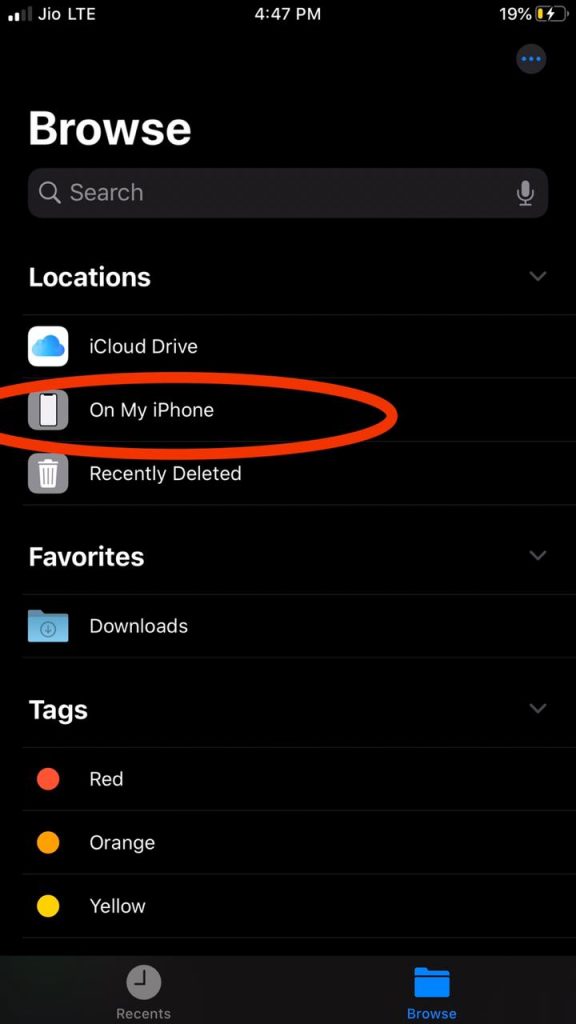 Where Are PDF Files Stored On An IPhone iOS 13 